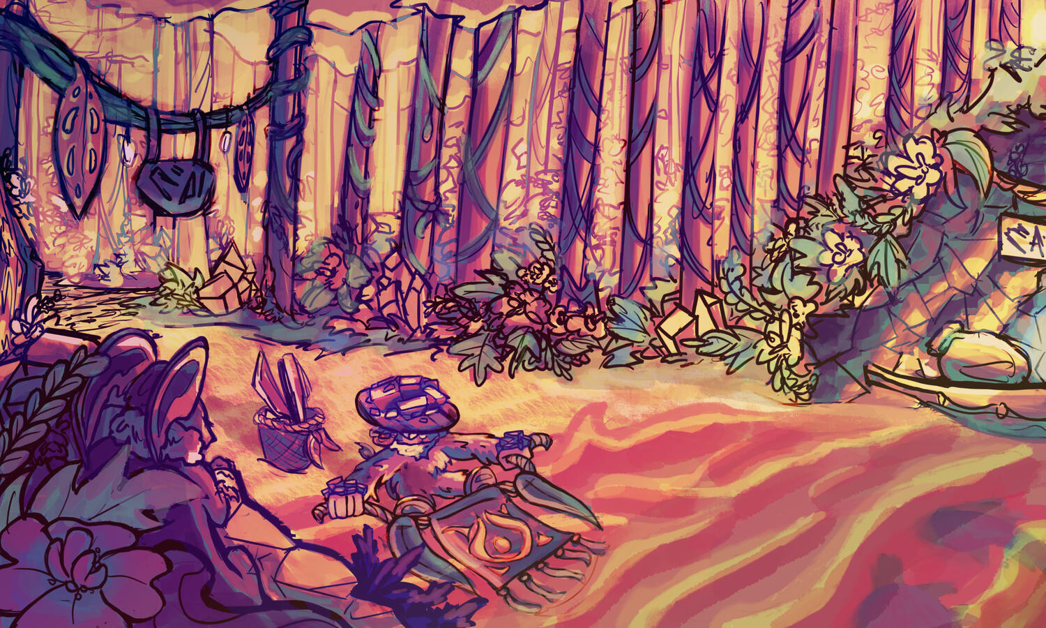 Redemption Project of an older piece, made in Clip Studio EX